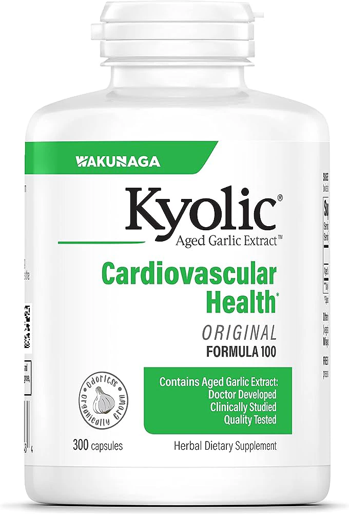 Kyolic Aged Garlic Extract? Cardiovascular Original Formula 100 -- 300 Capsules