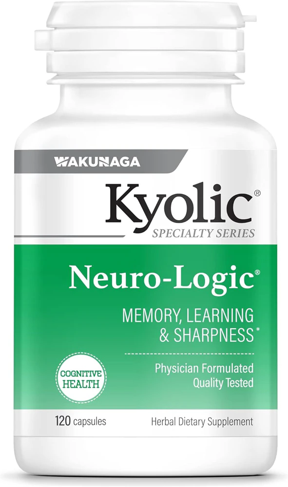 Kyolic Aged Garlic Extract? Neuro-Logic? Memory Learning and Mental Acuity -- 120 Capsules