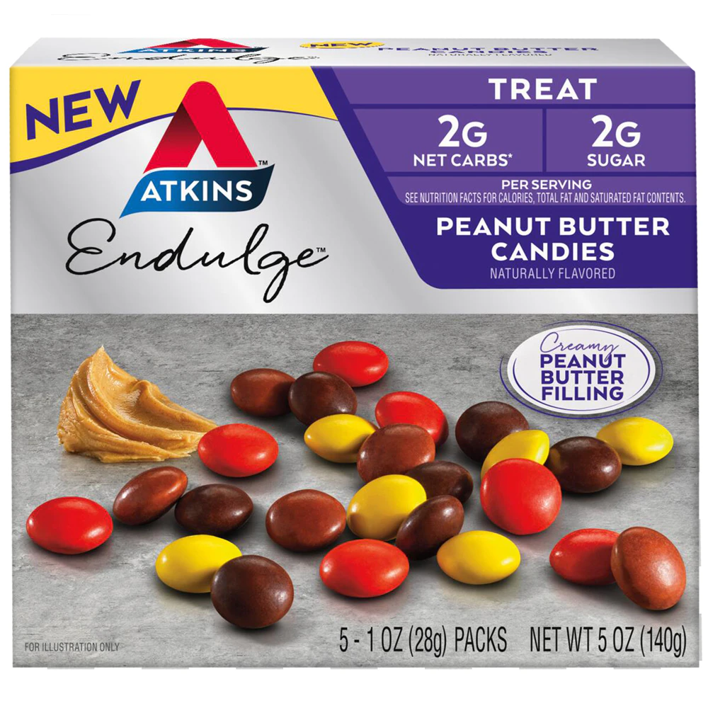 Atkins Endulge Peanut Butter Candies -- 5 Packs