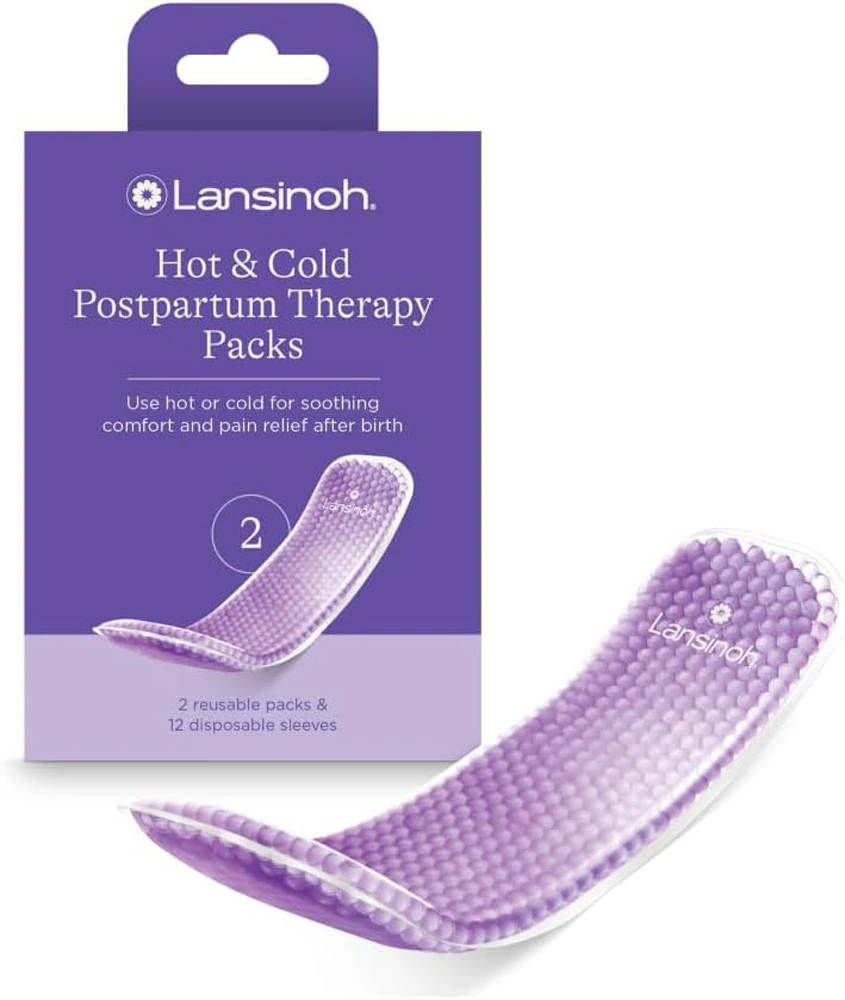 Lansinoh Hot & Cold Postpartum Therapy Packs -- 2 Packs