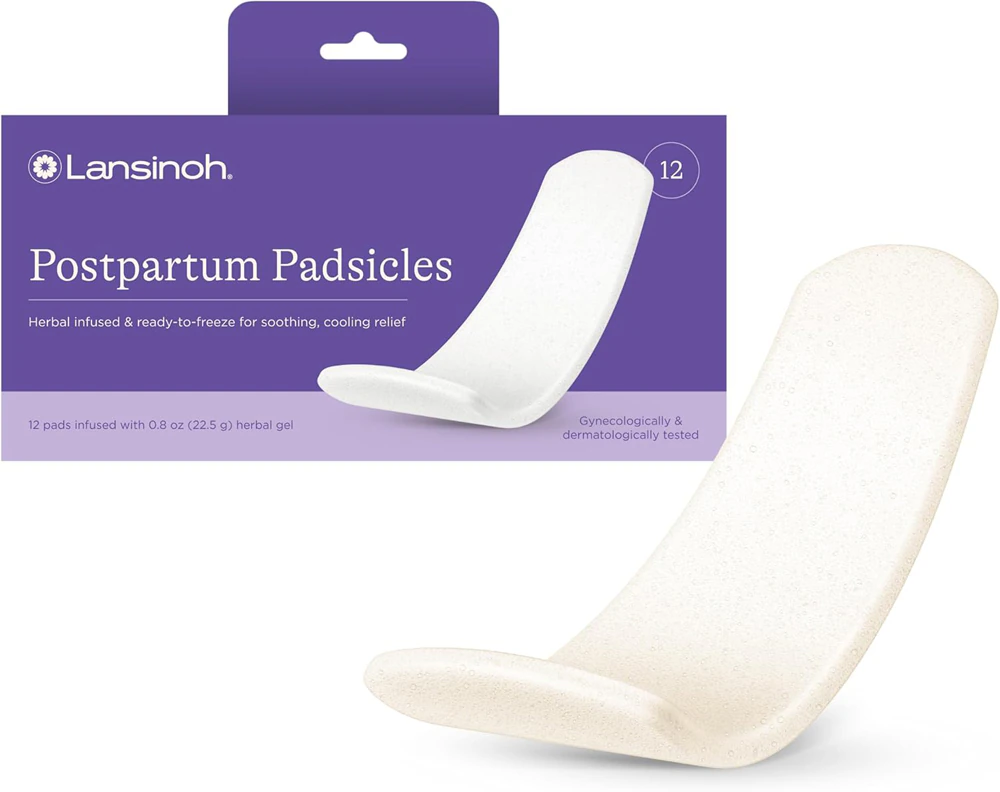 Lansinoh Postpartum Padsicles -- 12 Pads