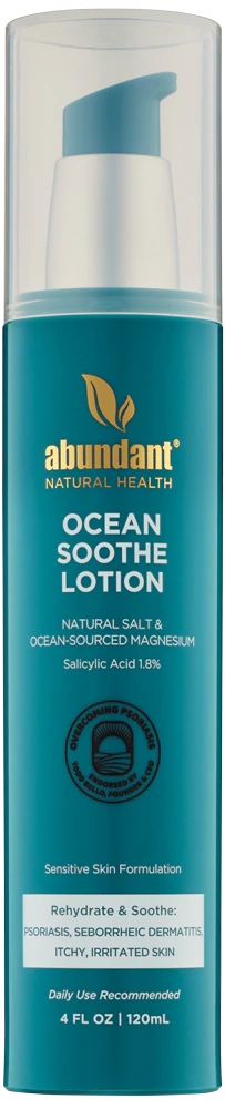 Abundant Natural Health Ocean Soothe Lotion 1.8% Salicylic Acid -- 4 fl oz