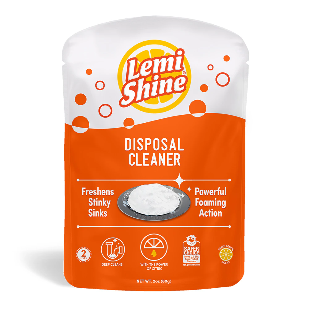 Lemi Shine Garbage Disposal Cleaner Fresh Lemon -- 2 Pods