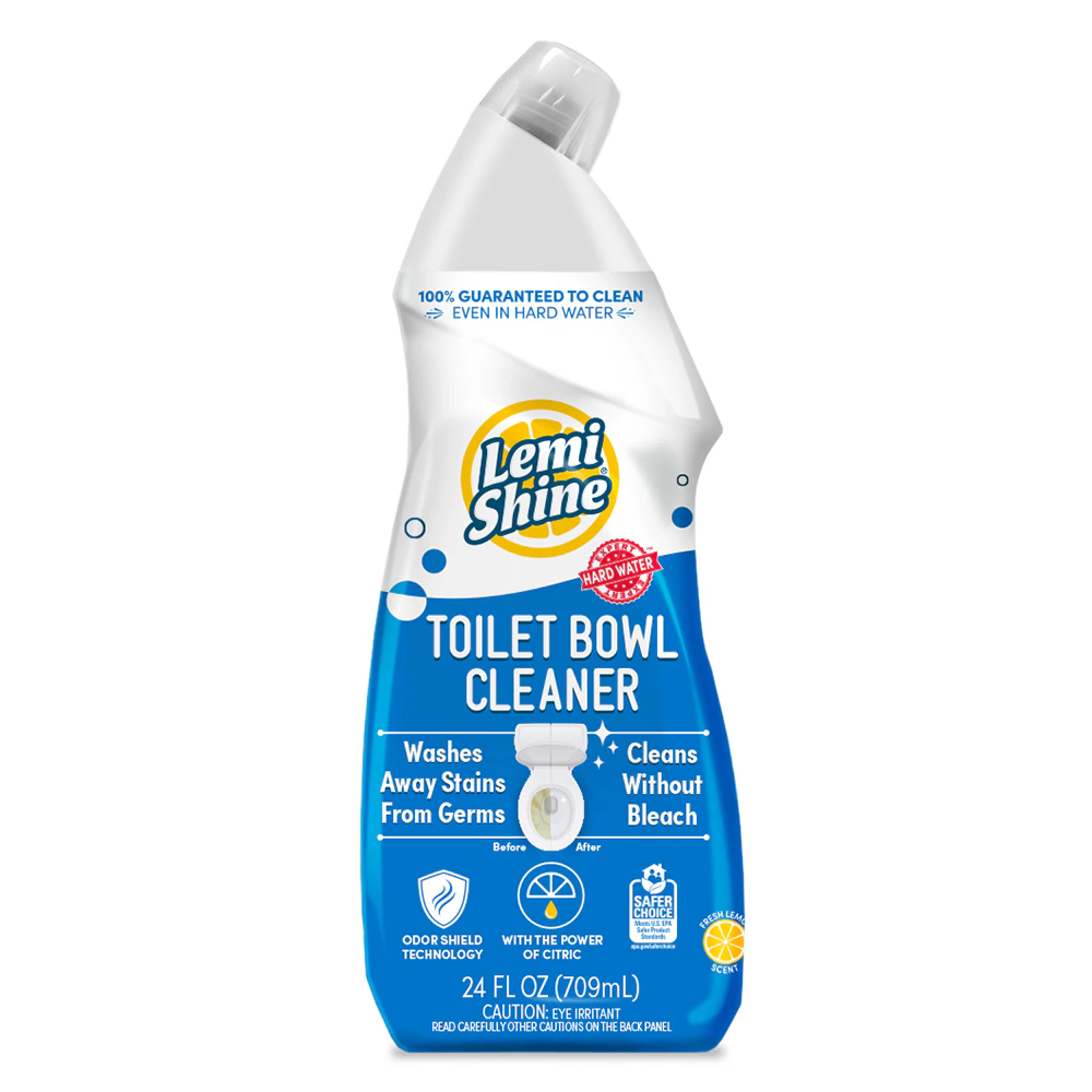 Lemi Shine Toilet Bowl Cleaner with FunkGuard - Lemon -- 24 fl oz