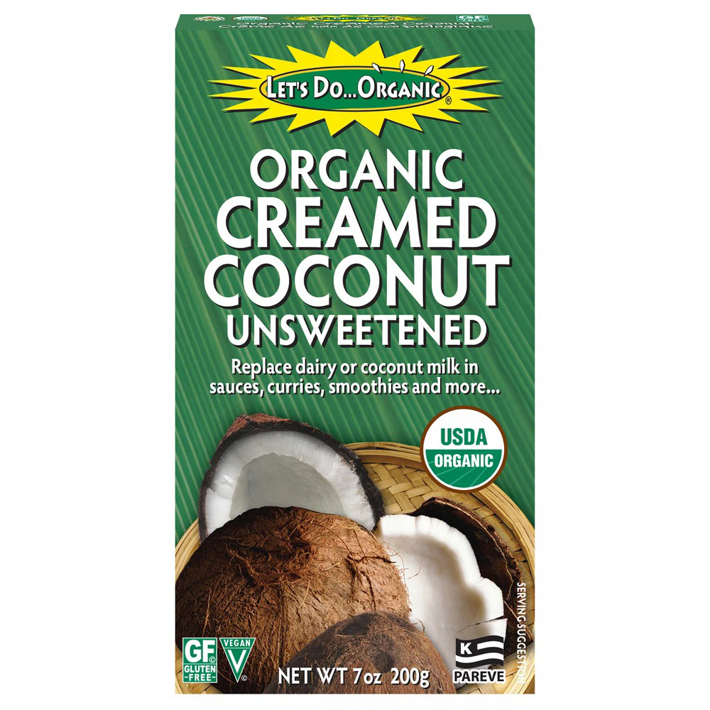 Let's Do Organic Creamed Coconut -- 7 oz