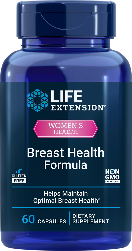 Life Extension Breast Health Formula Women's Health -- 60 Capsules