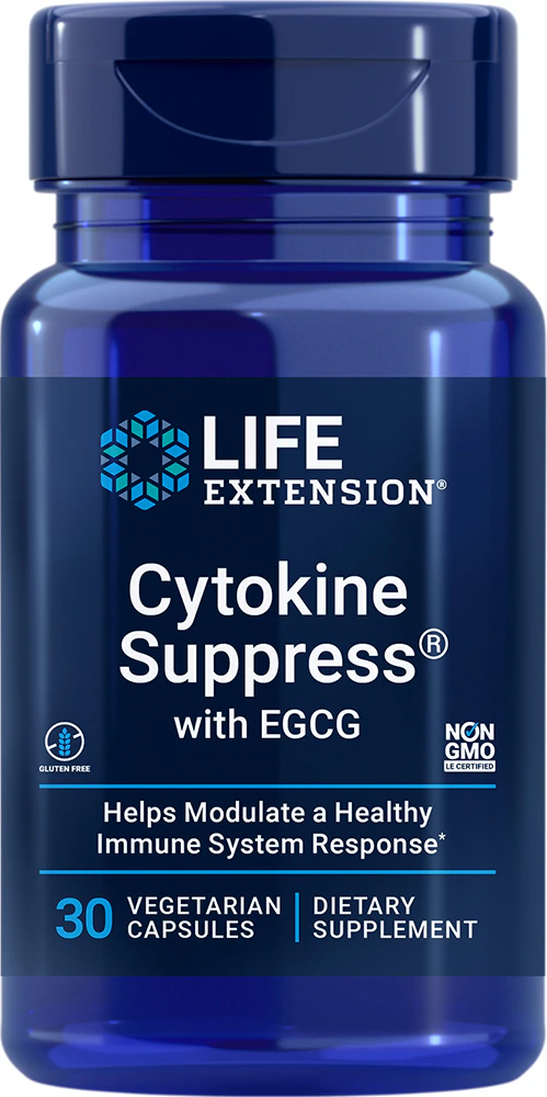 Life Extension Cytokine Suppress? with EGCG -- 30 Vegetarian Capsules