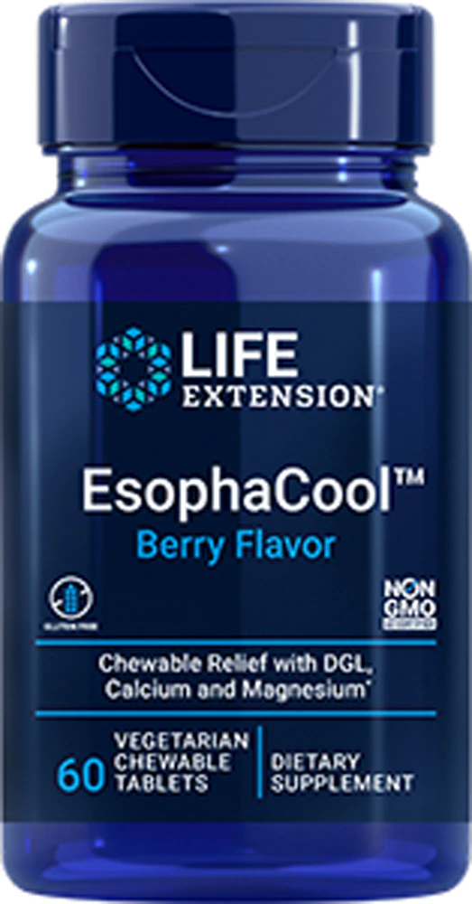 Life Extension EsophaCool? -- 60 Chewable Tablets