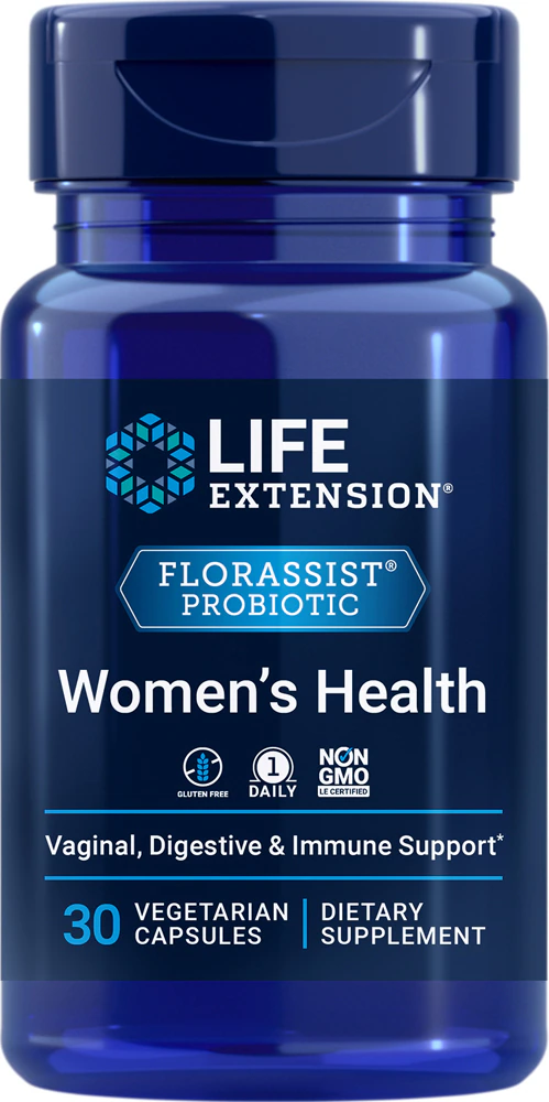 Life Extension Florassist Probiotic Women's Health -- 30 Vegetarian Capsules