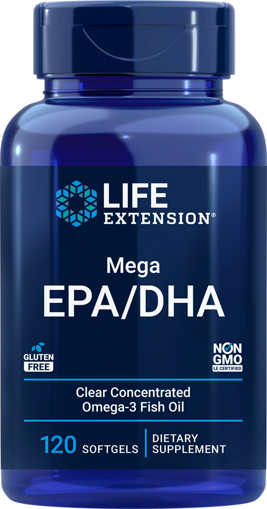 Life Extension Mega EPA-DHA -- 120 Softgels