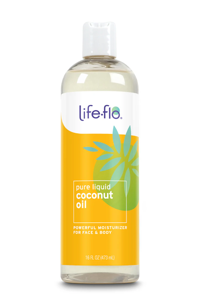 Life-Flo Fractionated Pure Liquid Coconut Oil -- 16 fl oz