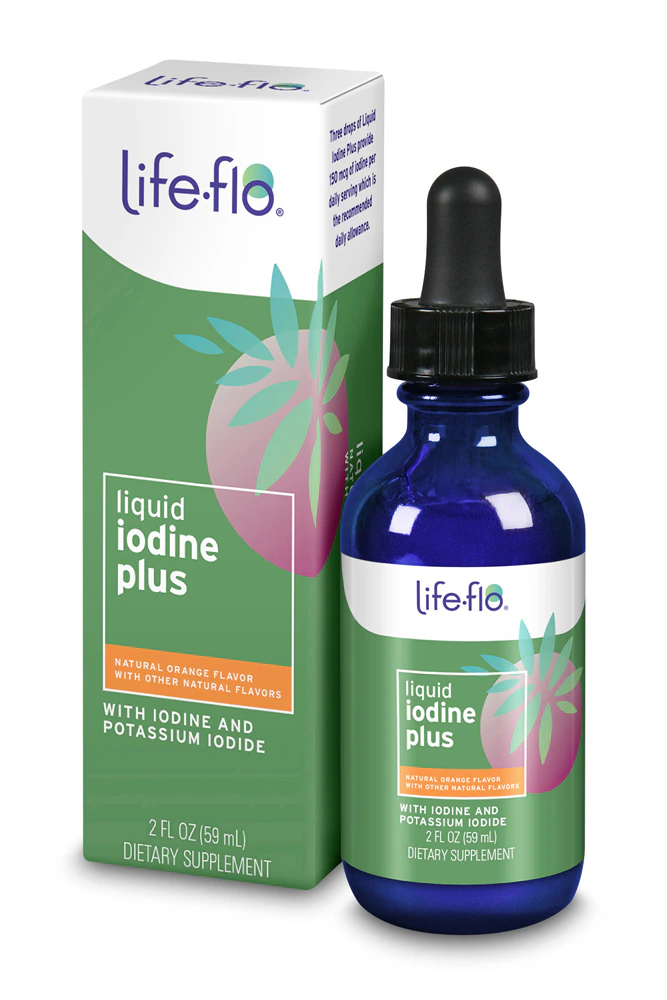 Life-Flo Liquid Iodine Plus Orange -- 2 fl oz