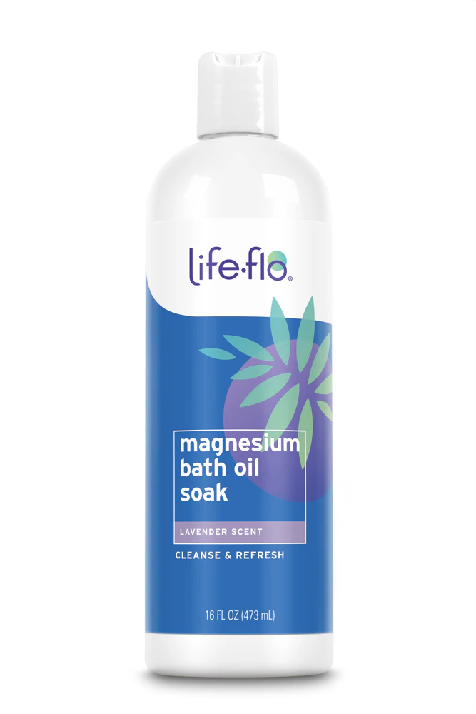 Life-Flo Magnesium Bath Oil Soak Lavender -- 16 fl oz
