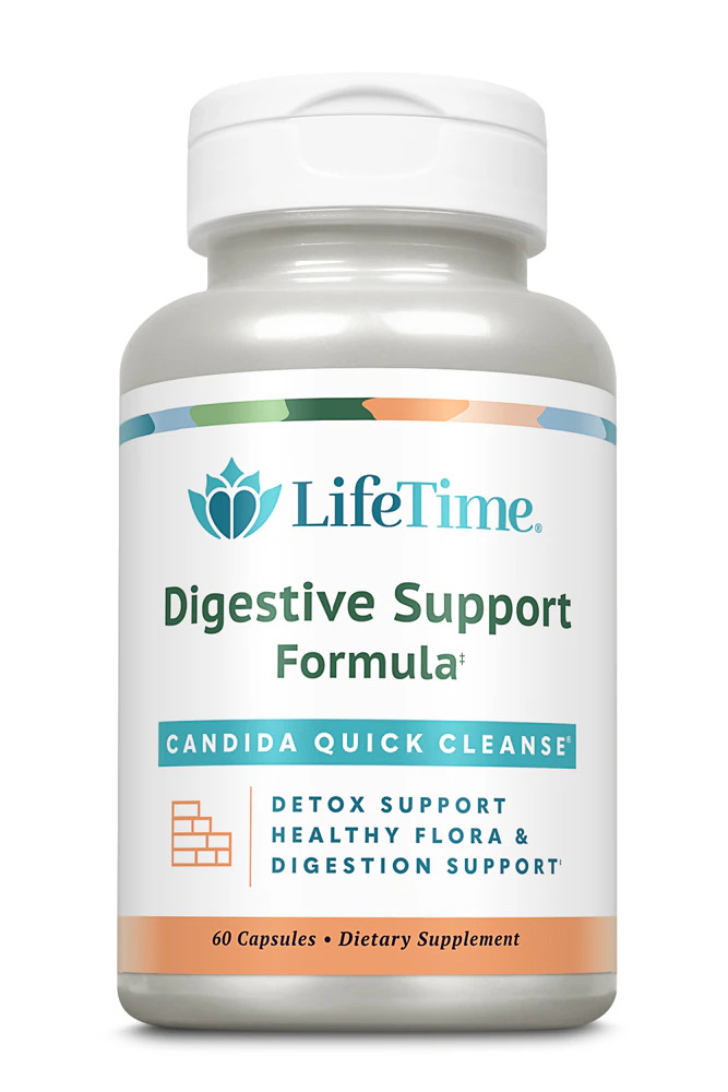 Lifetime Digestive Support Candida Quick Cleanse -- 60 Capsules