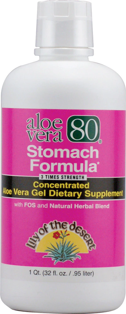 Lily of the Desert Aloe Vera 80 Stomach Formula -- 32 fl oz