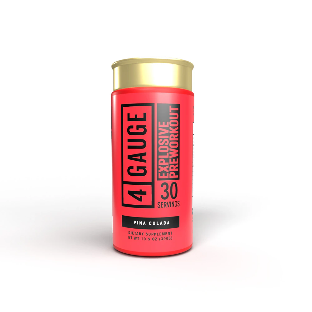 4 Gauge Pre-Workout Pina Collada -- 30 Servings