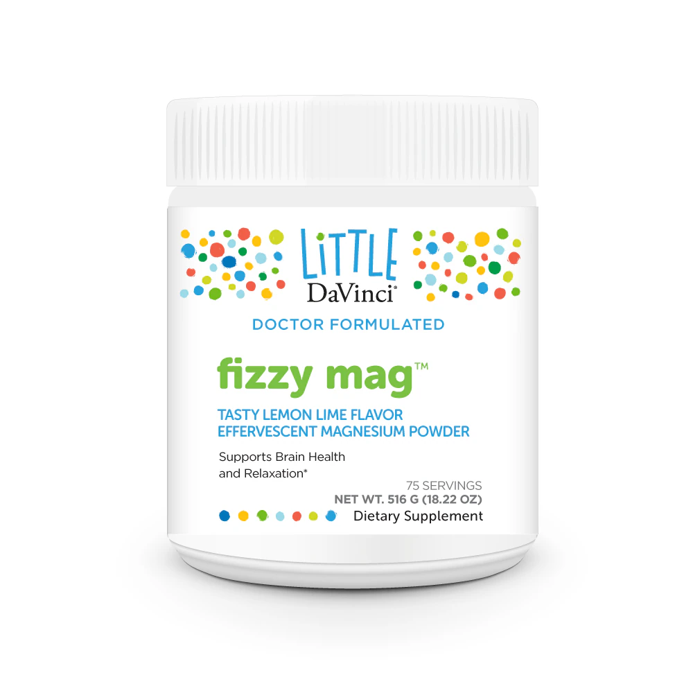 Little DaVinci Kids Fizzy Magnesium Powder Lemon Lime -- 75 Servings