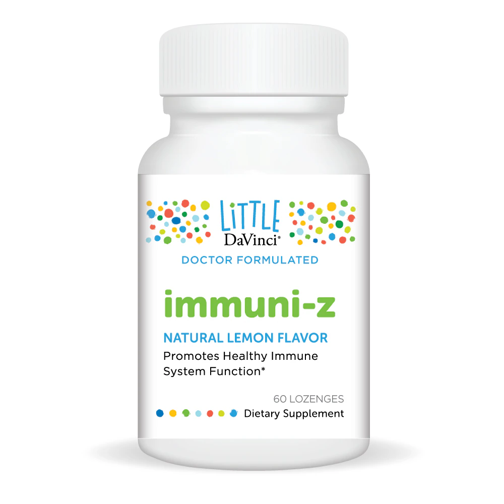 Little DaVinci Kids Immuni-Z Immune Support Natural Lemon -- 60 Lozenges