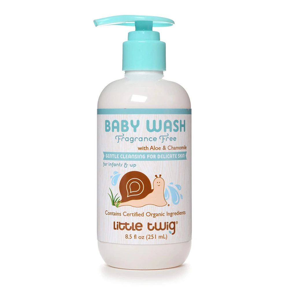 Little Twig Baby Wash Fragrance Free -- 8.5 fl oz