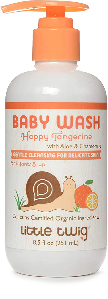 Little Twig Baby Wash Happy Tangerine -- 8.5 fl oz