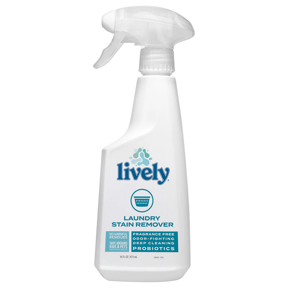 Lively Probiotic Laundry Stain Remover Fragrance Free -- 16 fl oz
