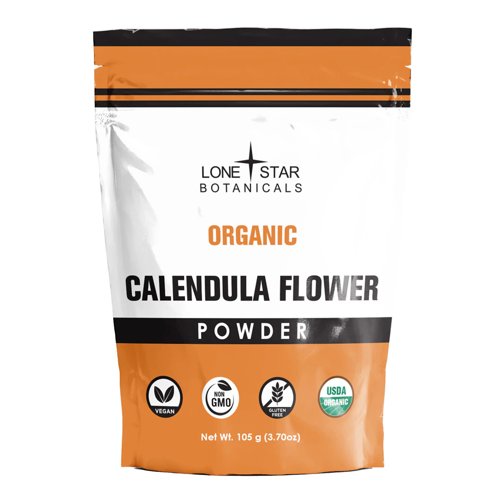Lone Star Botanicals Organic Calenduala Flower Powder -- 3.53 oz