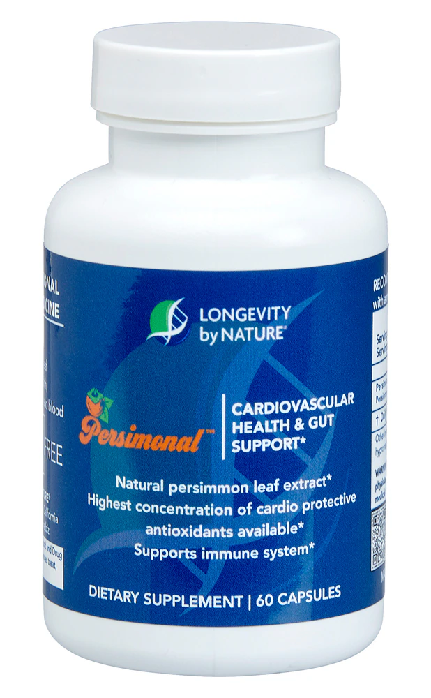 Longevity By Nature Persimonal Cardiovascular Health Support -- 60 Capsules