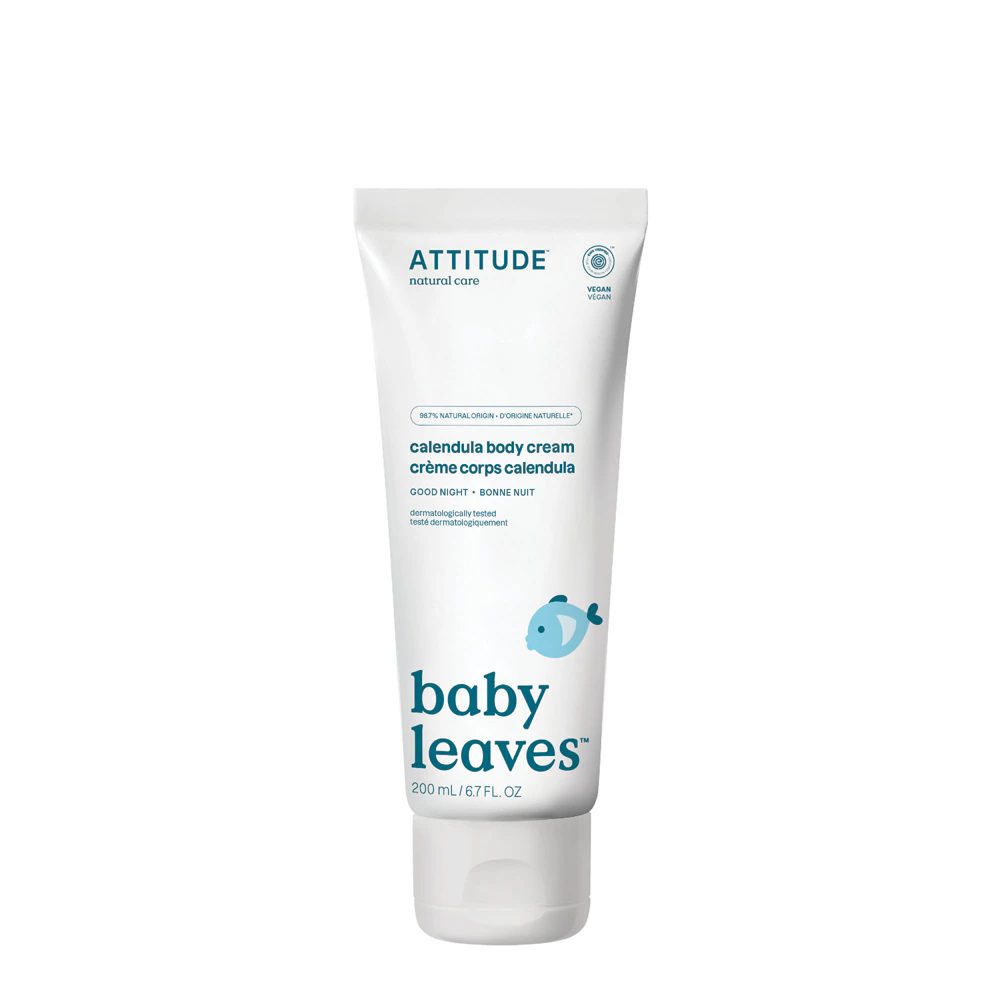 Attitude Baby Leaves Calendula Body Cream Good Night -- 6.7 fl oz