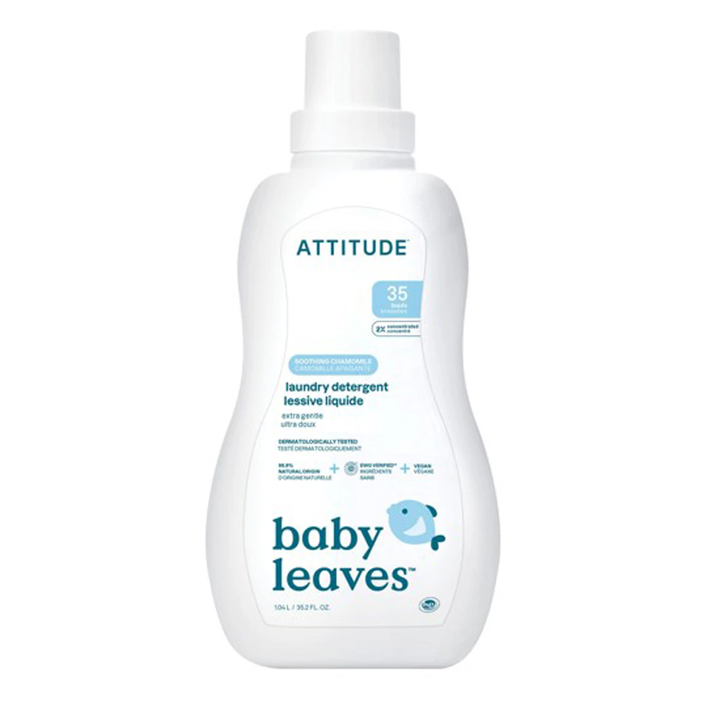 Attitude Baby Leaves Laundry Detergent 35 Loads Soothing Chamomile -- 35.2 fl oz