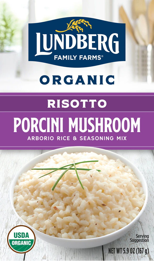 Lundberg Organic Risotto Porcini Mushroom -- 5.9 oz