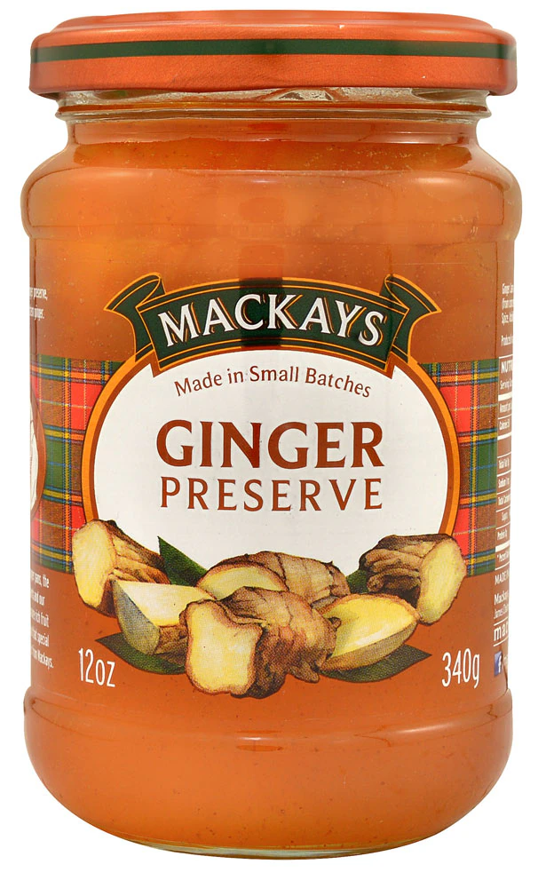 Mackays Preserve Ginger -- 12 oz