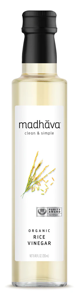 Madhava Organic Rice Vinegar -- 8.45 fl oz