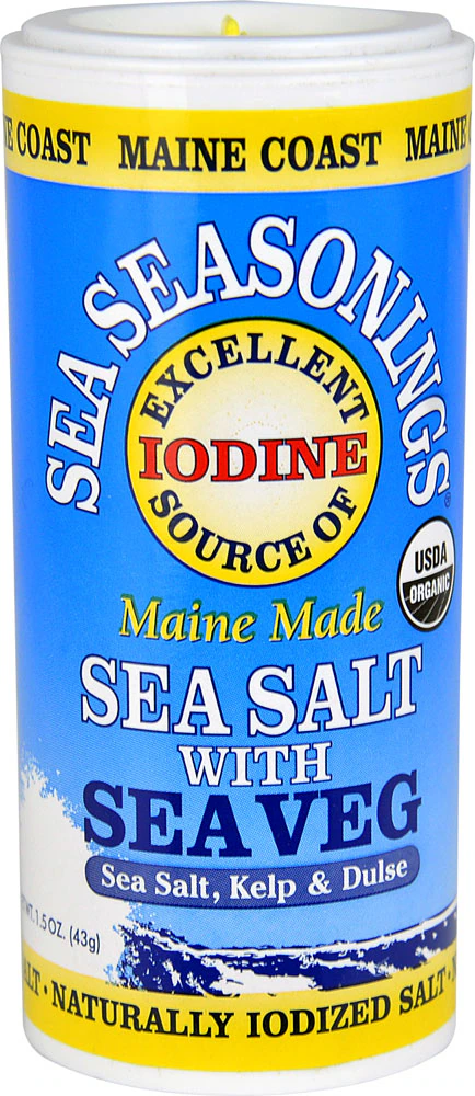 Maine Coast Sea Vegetables Organic Sea Seasonings Sea Salt with Sea Veg -- 1.5 oz