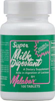 Malabar Super Milk Digestant -- 100 Tablets