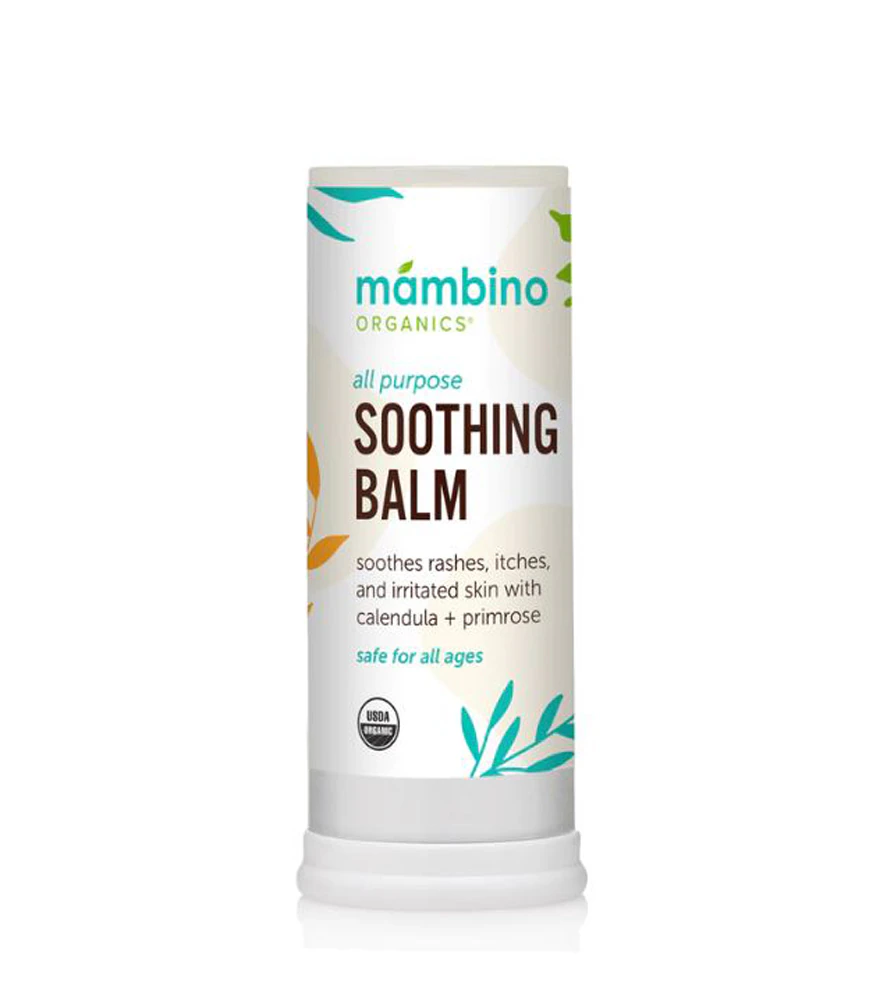 Mambino Organics Soothing Balm Safe for All Ages Calendula + Primrose -- 0.63 oz