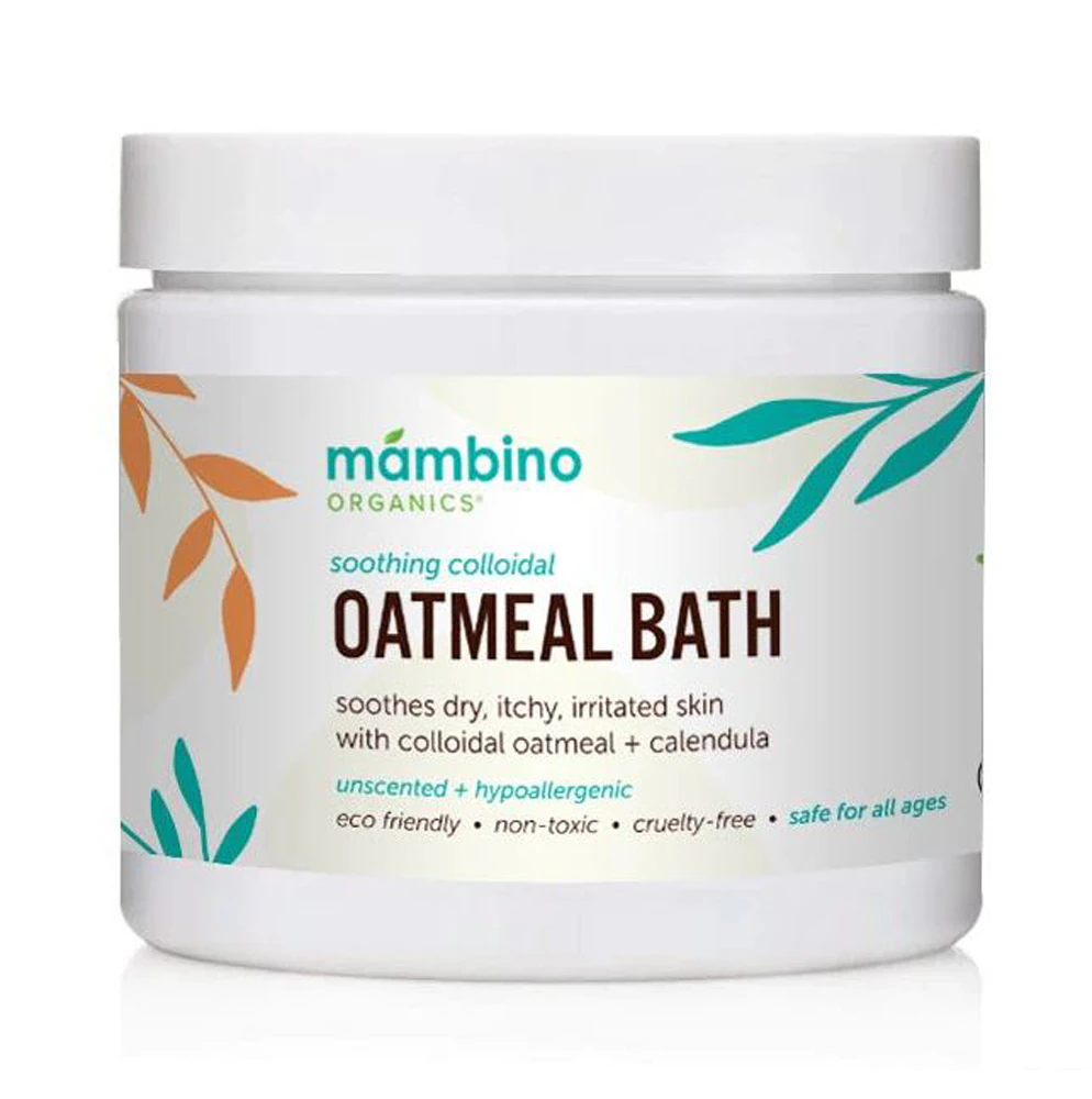 Mambino Organics Soothing Colloidal Oatmeal Bath Safe for All Ages Unscented -- 6 fl oz