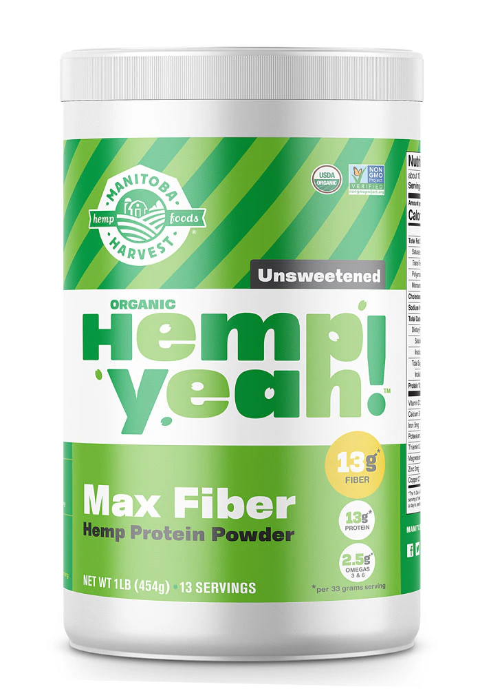 Manitoba Harvest Hemp Yeah! Max Fiber Original -- 1 lb