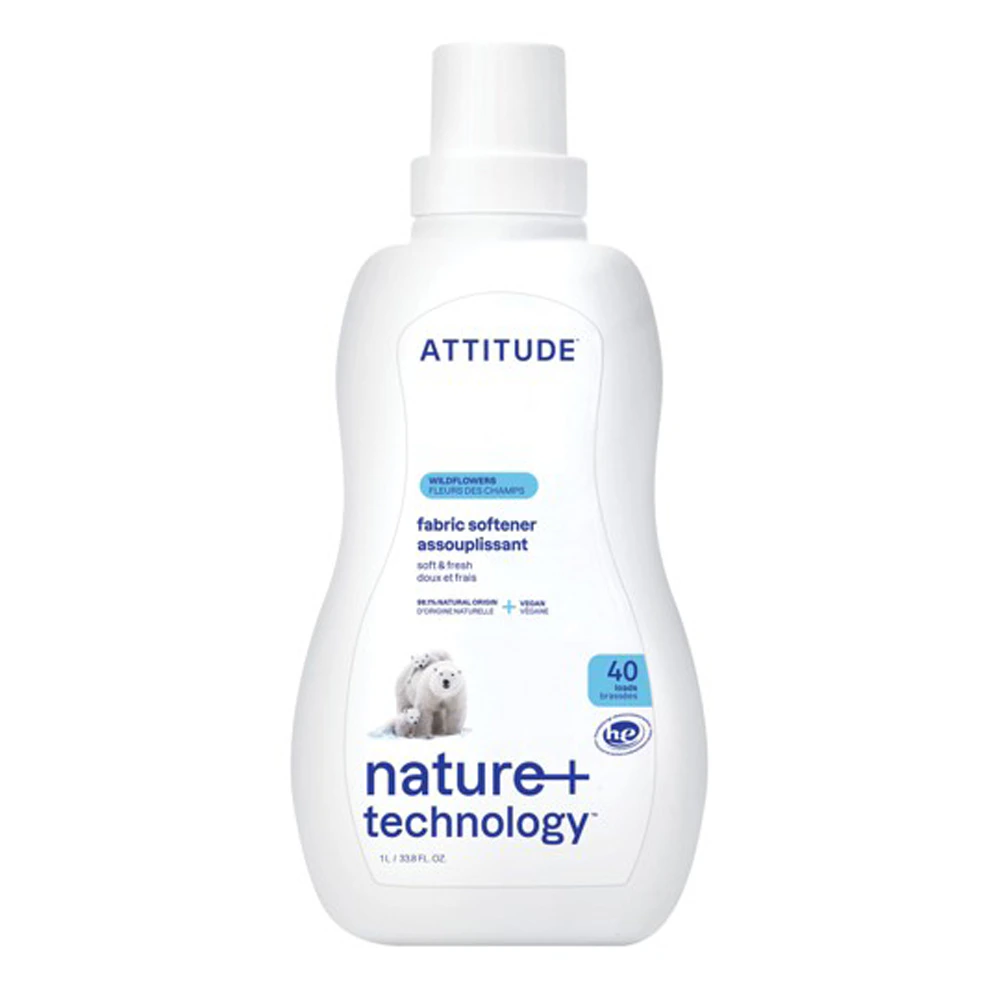 Attitude Fabric Softener Wildflowers 40 Loads -- 33.8 fl oz