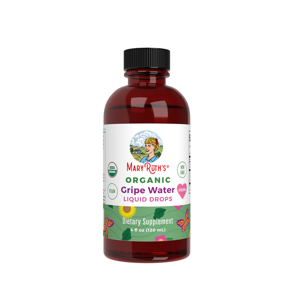 MaryRuth's Newborn+ Organic Gripe Water Liquid Drops -- 4 fl oz