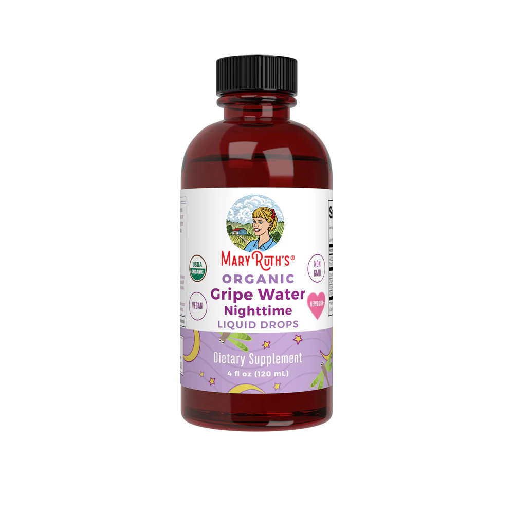 MaryRuth's Newborn+ Organic Gripe Water Nighttime Liquid Drops -- 4 fl oz