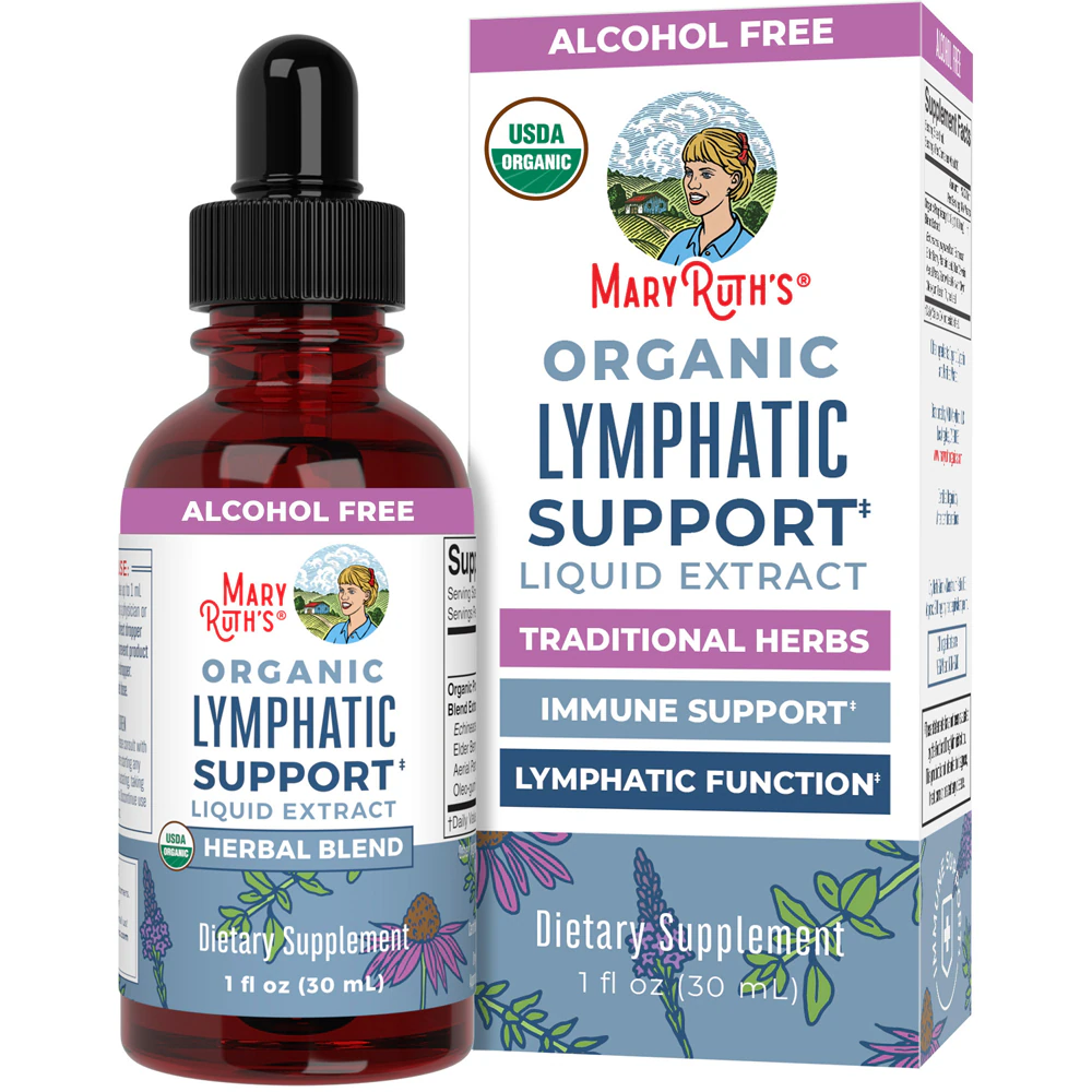 MaryRuth's Organic Lymphatic Support Liquid Drops -- 1 fl oz