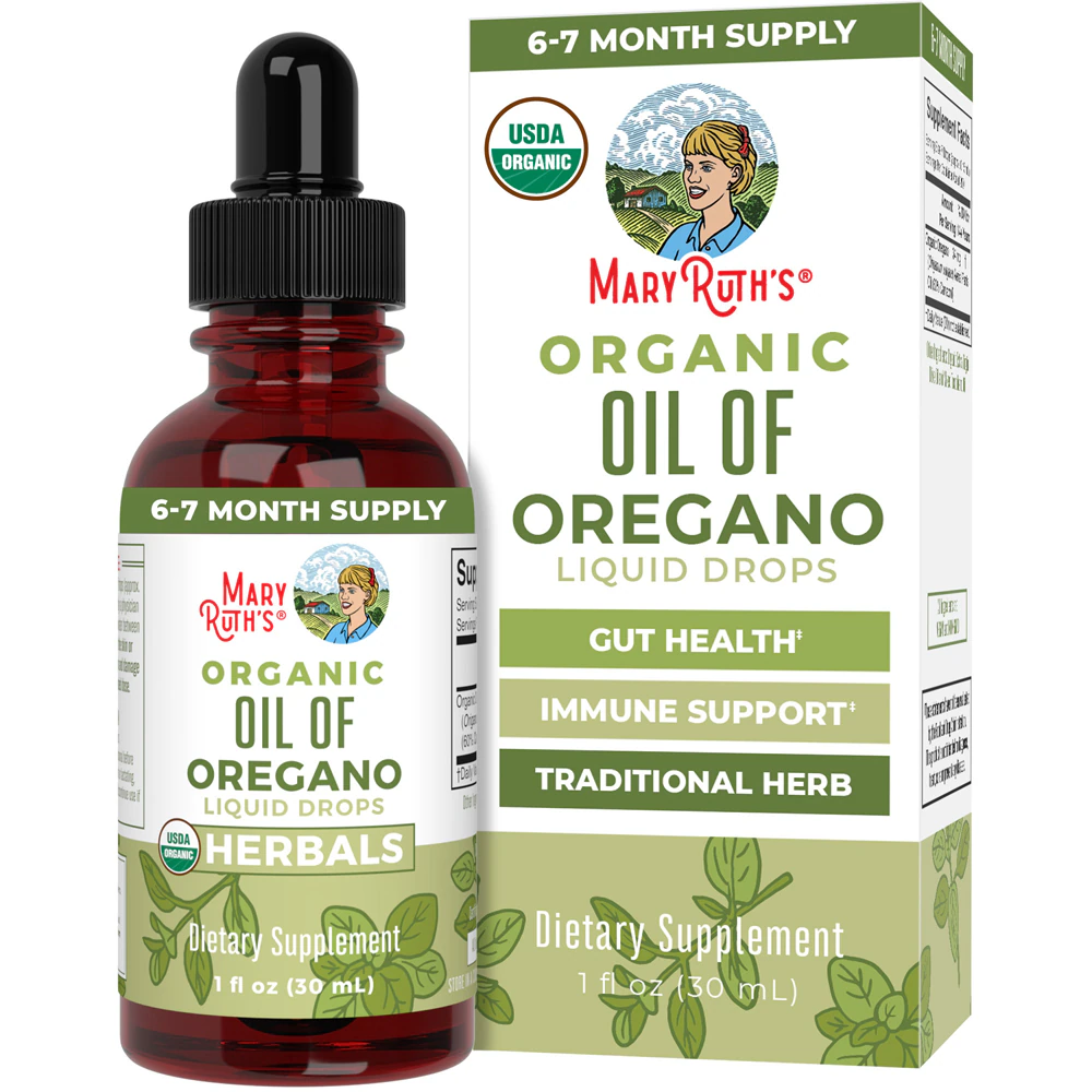 MaryRuth's Organic Oil of Oregano Drops -- 1 fl oz