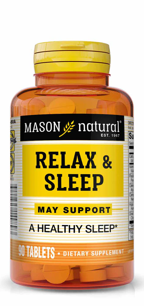 Mason Natural Relax & Sleep -- 90 Tablets