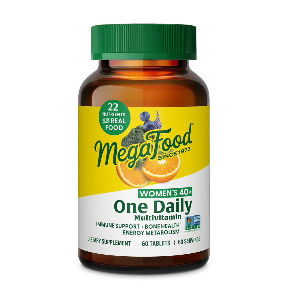 MegaFood Women's 40+ One Daily Multivitamin for Women -- 60 Tablets