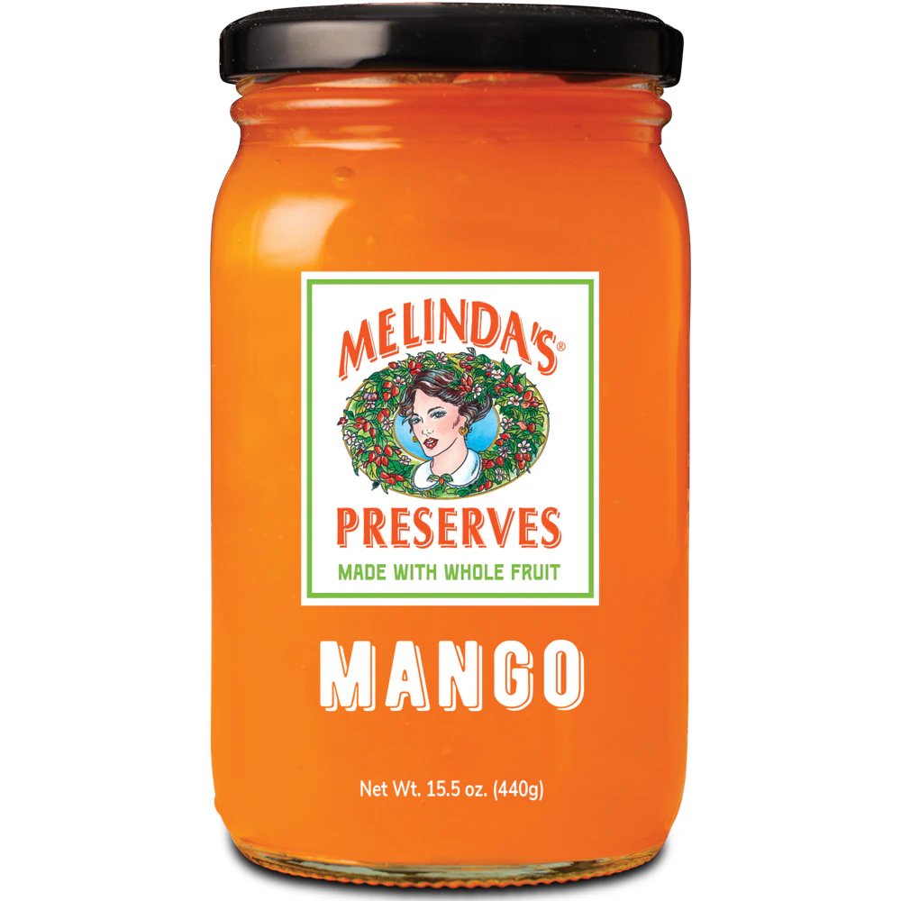 Melinda's Vegan Non-GMO Whole Fruit Preserves Mango -- 15.5 oz
