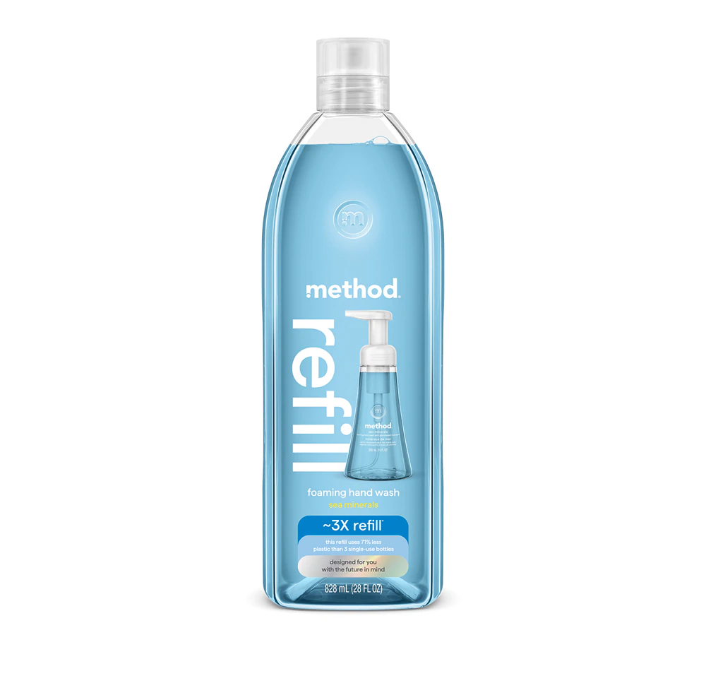 Method Foaming Hand Wash Refill Sea Minerals -- 28 fl oz