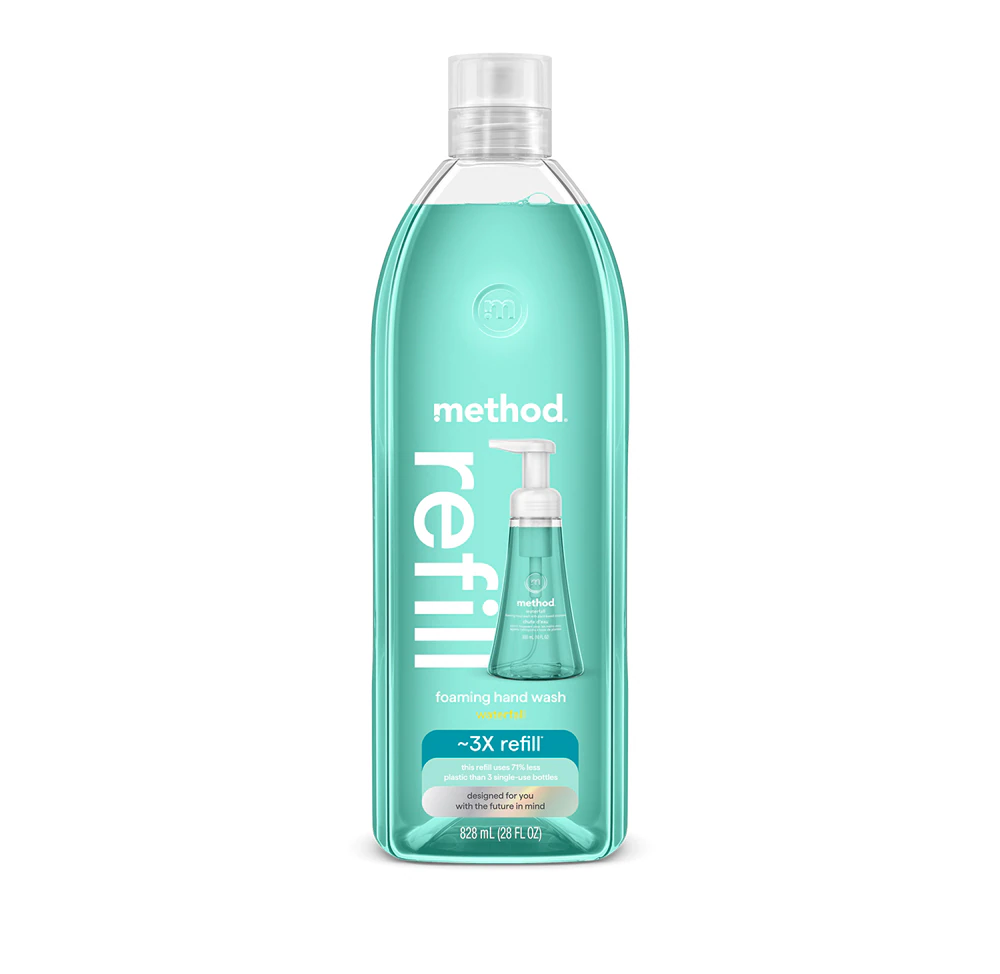 Method Foaming Hand Wash Refill Waterfall -- 28 fl oz
