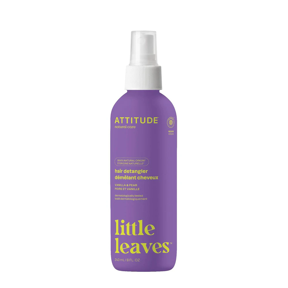 Attitude Little Leaves Hair Detangler Spray Vanilla & Pear -- 8 fl oz
