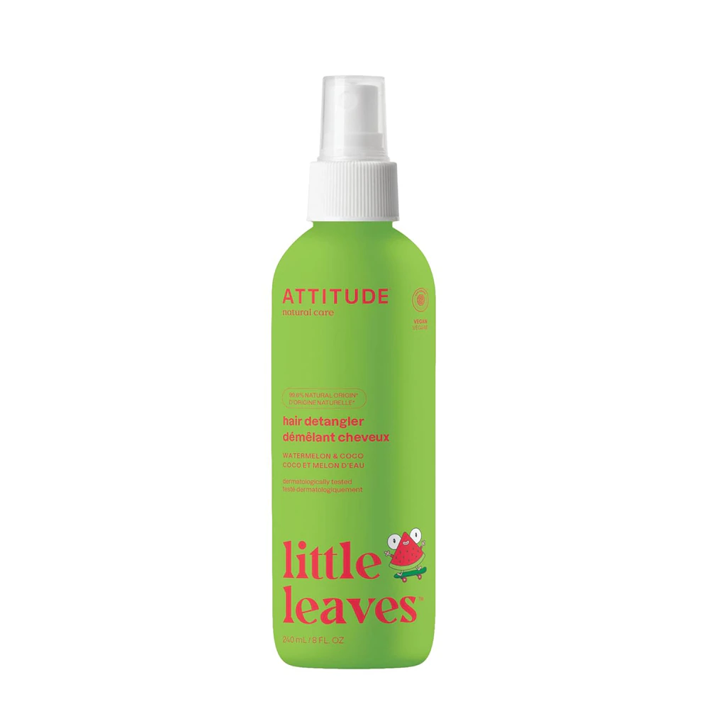 Attitude Little Leaves Hair Detangler Spray Watermelon & Coco -- 8 fl oz