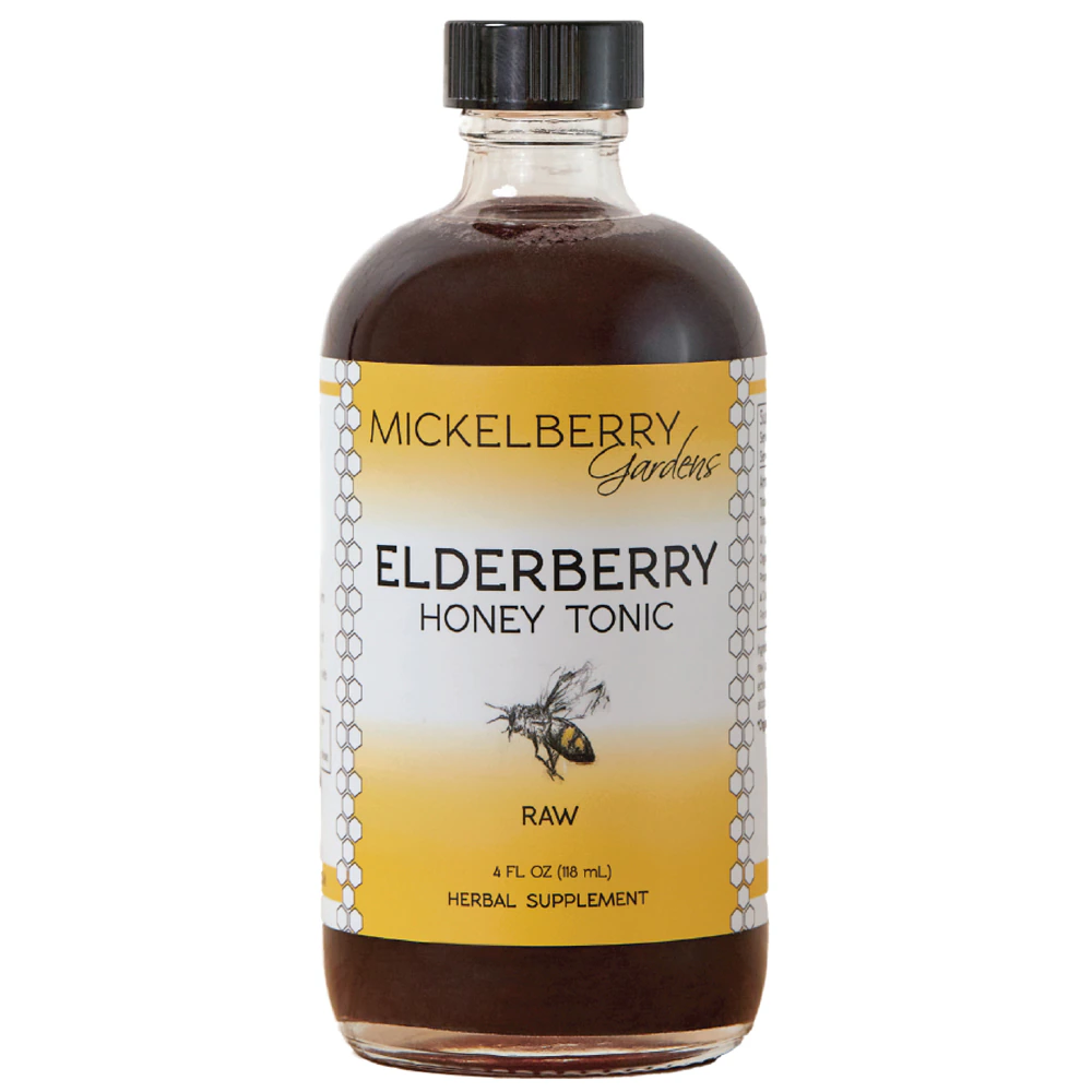 Mickelberry Gardens Elderberry Honey Tonic Raw -- 4 fl oz
